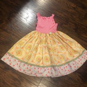 Matilda Jane Platinum Ballerina Dress 3/16
